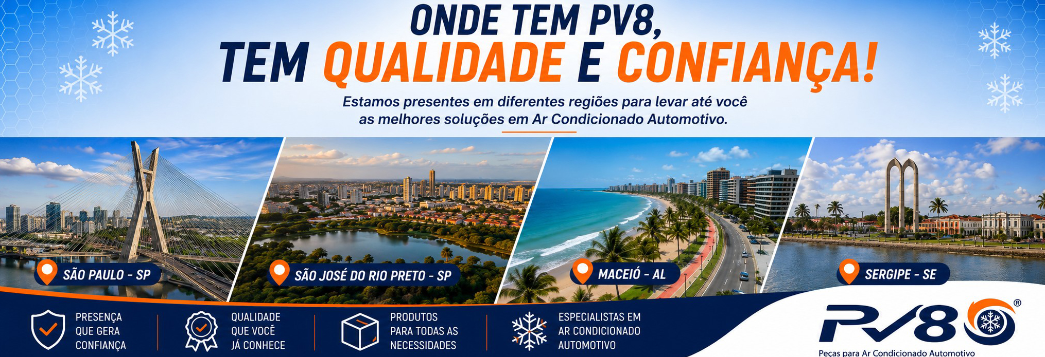 Nossas Unidades — SP, AL e SE