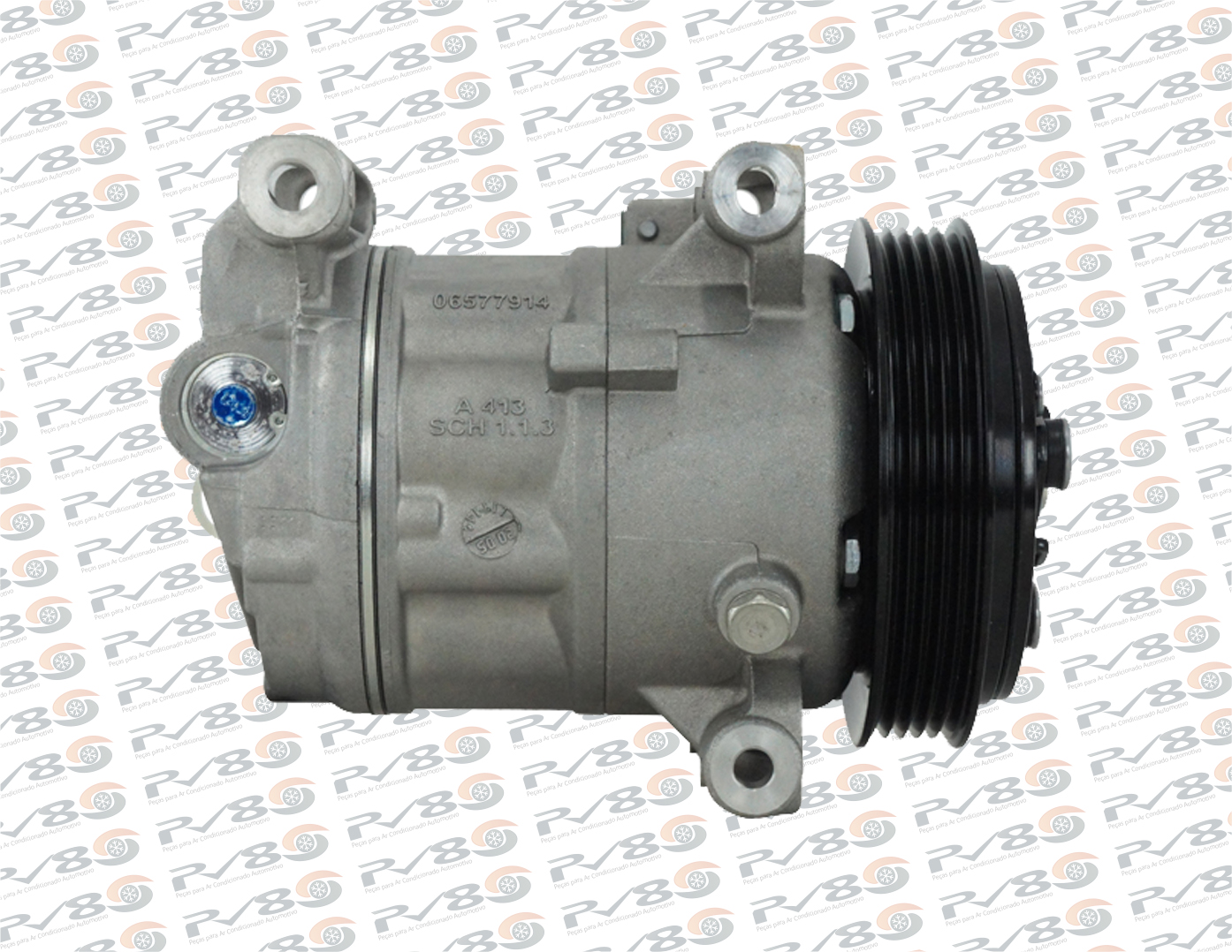 Pv500607 Compressor Mahle Fiat Palio /Uno /Strada 1.0 /1.4 2014