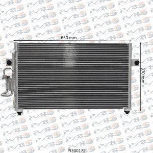 Pi300172 Condensador Hyundai Elantra 1996 a 2000